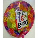 Balloon - Birthday - 16th
